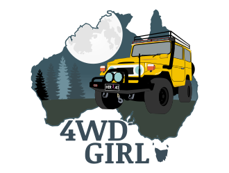 4WD GIRL logo design by Kruger