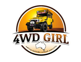 4WD GIRL logo design by SOLARFLARE