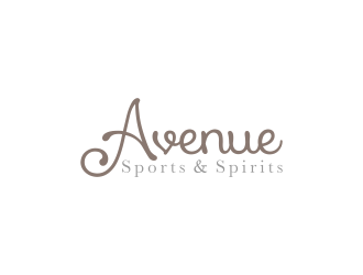 Avenue Sports & Spirits  logo design by BlessedArt