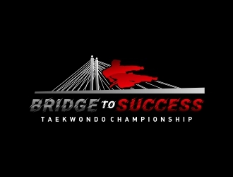 Bridge to Success Taekwondo Championship logo design by GenttDesigns