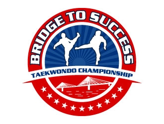 Bridge to Success Taekwondo Championship logo design by uttam