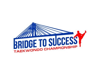 Bridge to Success Taekwondo Championship logo design by uttam