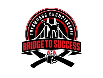 Bridge to Success Taekwondo Championship logo design by daywalker