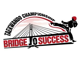 Bridge to Success Taekwondo Championship logo design by MUSANG