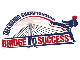 Bridge to Success Taekwondo Championship logo design by MUSANG