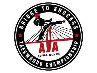 Bridge to Success Taekwondo Championship logo design by MUSANG