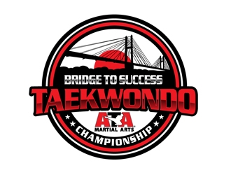 Bridge to Success Taekwondo Championship logo design by DreamLogoDesign