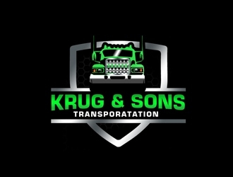 Krug & Sons Transportation logo design by bougalla005