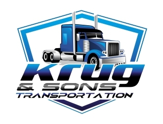 Krug & Sons Transportation logo design by adwebicon