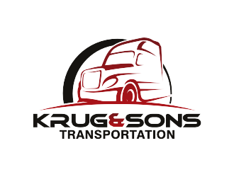 Krug & Sons Transportation logo design by dhe27