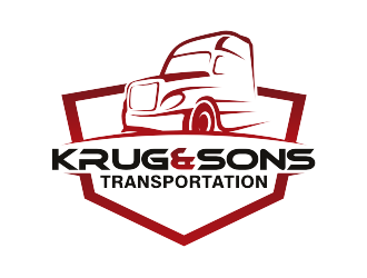 Krug & Sons Transportation logo design by dhe27