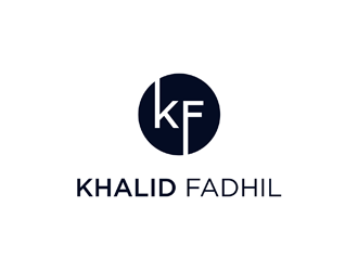 Khalid Fadhil logo design by KQ5