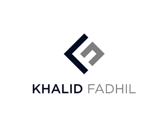 Khalid Fadhil logo design by KQ5