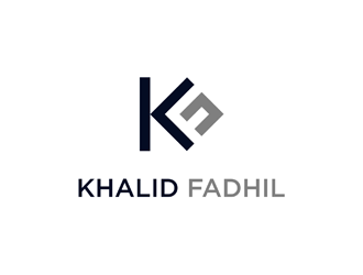 Khalid Fadhil logo design by KQ5