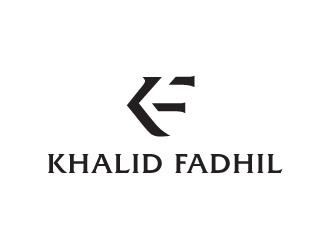 Khalid Fadhil logo design by biaggong
