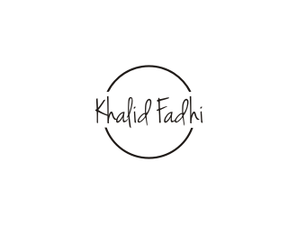 Khalid Fadhil logo design by blessings