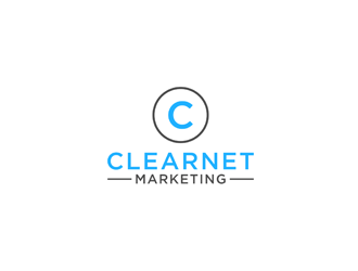 Clearnet Marketing logo design by bomie