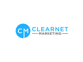 Clearnet Marketing logo design by bomie