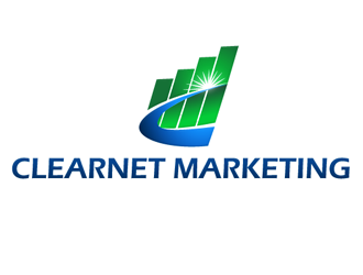 Clearnet Marketing logo design by megalogos