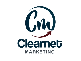 Clearnet Marketing logo design by Suvendu