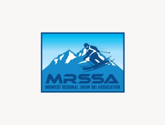 MRSSA - Midwest Regional Show Ski Association logo design by zinnia