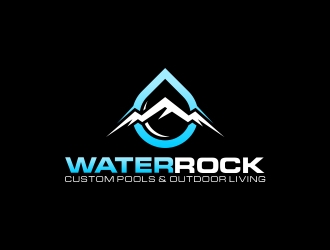 Water Rock Custom Pools & Outdoor Living logo design by CreativeKiller