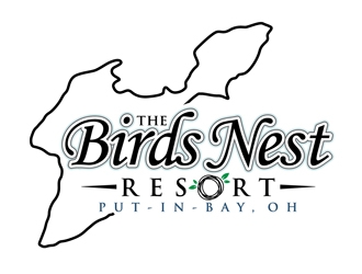 The Birds Nest Resort logo design by DreamLogoDesign