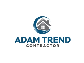 Adam Trend, Contractor logo design by Marianne