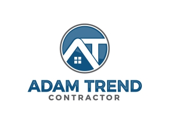 Adam Trend, Contractor logo design by MarkindDesign