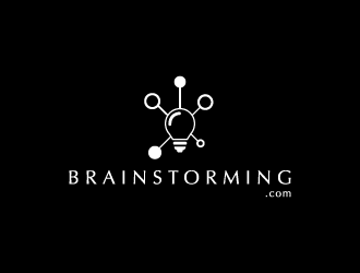 Brainstorming.com logo design by pencilhand