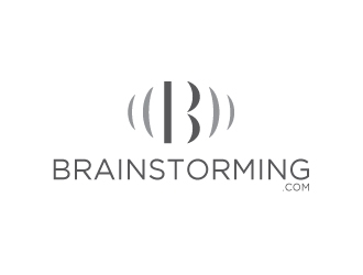 Brainstorming.com logo design by biaggong
