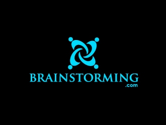 Brainstorming.com logo design by Marianne