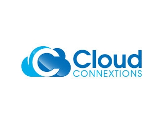 CloudConnextions.com logo design by pixalrahul