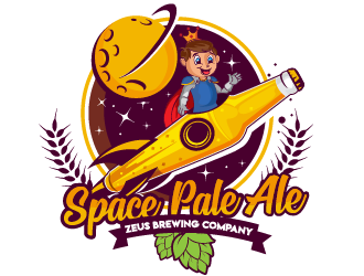 Space Pale Ale logo design by dorijo