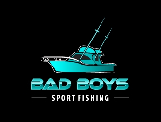 Bad Boys Sport Fishing  logo design by samuraiXcreations