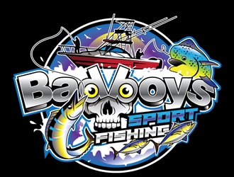 Bad Boys Sport Fishing  logo design by gogo