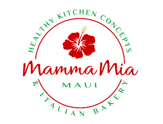 Mamma Mia Maui  logo design by Coolwanz
