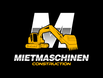 Mietmaschinen logo design by beejo