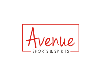 Avenue Sports & Spirits  logo design by Zeratu