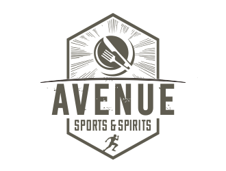 Avenue Sports & Spirits  logo design by YONK