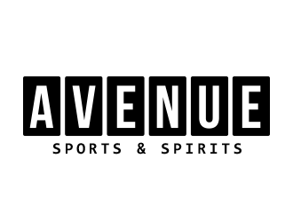 Avenue Sports & Spirits  logo design by BeDesign