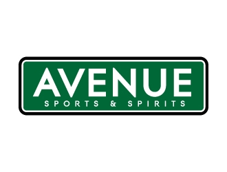 Avenue Sports & Spirits  logo design by jaize