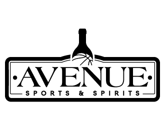 Avenue Sports & Spirits  logo design by jaize