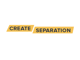 Create Separation  logo design by BeDesign