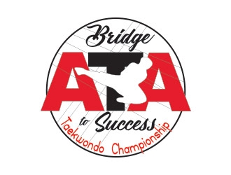 Bridge to Success Taekwondo Championship logo design by not2shabby