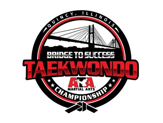 Bridge to Success Taekwondo Championship logo design by DreamLogoDesign