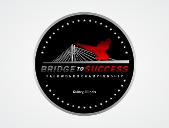 Bridge to Success Taekwondo Championship logo design by GenttDesigns