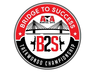 Bridge to Success Taekwondo Championship logo design by jaize