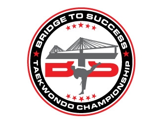 Bridge to Success Taekwondo Championship logo design by REDCROW