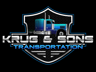 Krug & Sons Transportation logo design by axel182